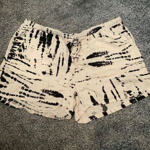 Natural Tie Dye shorts for sale!